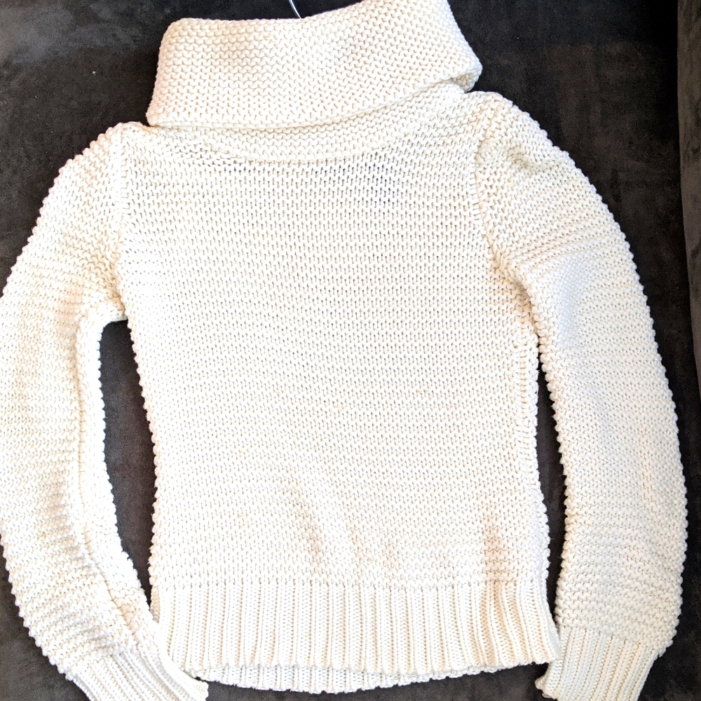 Knit Cowl Neck Sweater - Womens Size Small